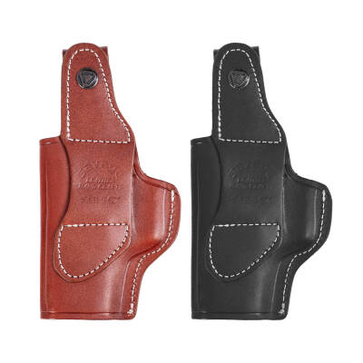 Savage SAR9 CX Hakiki Deri Tabanca Kılıfı - Kemer Tokalı Model - 2