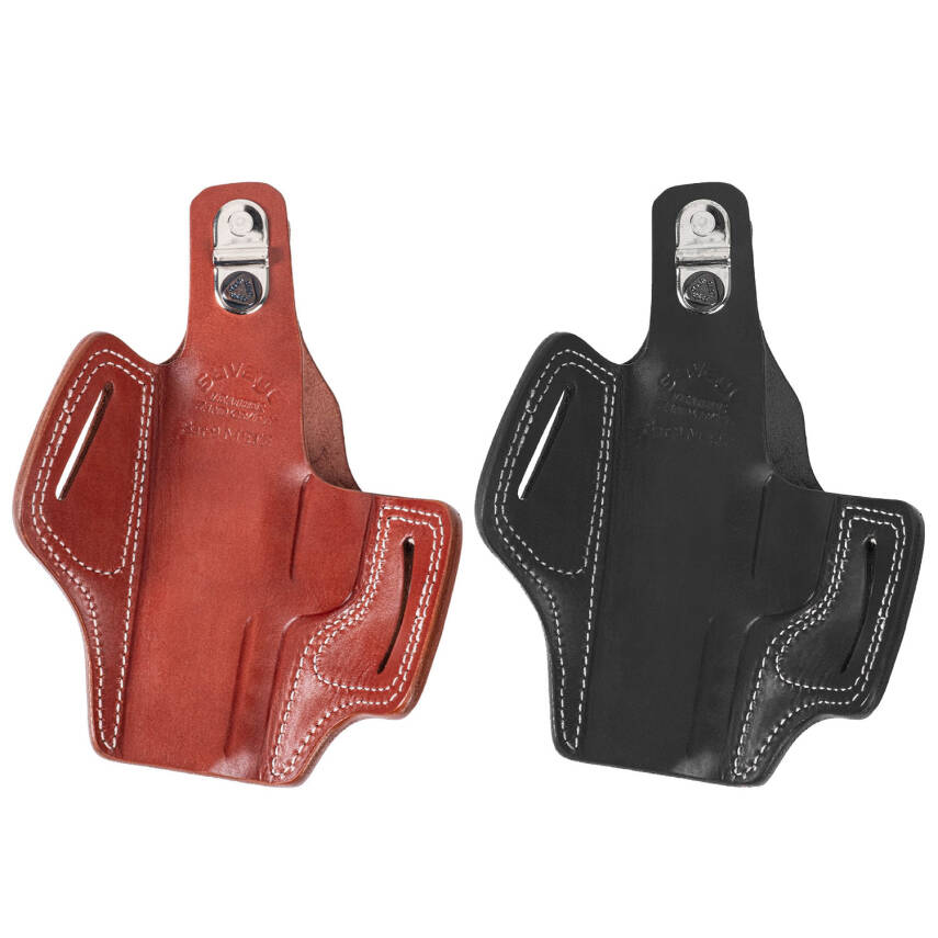 Savage SAR9 Mete Model Hakiki Deri Kelebek Taktik Tabanca Kılıfı - 2