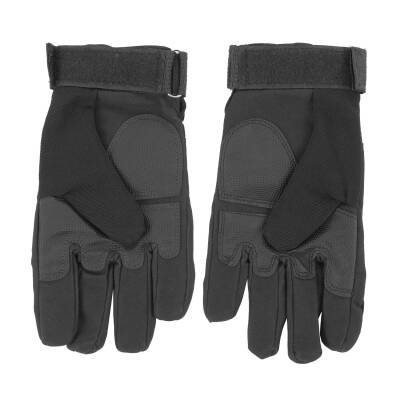 SAVAGE Siyah Kemik Korumalı Askeri Eldiven - Taktik Operasyonlara Uygun - 4