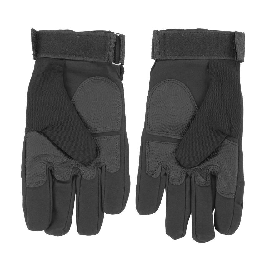 SAVAGE Siyah Kemik Korumalı Askeri Eldiven - Taktik Operasyonlara Uygun - 4