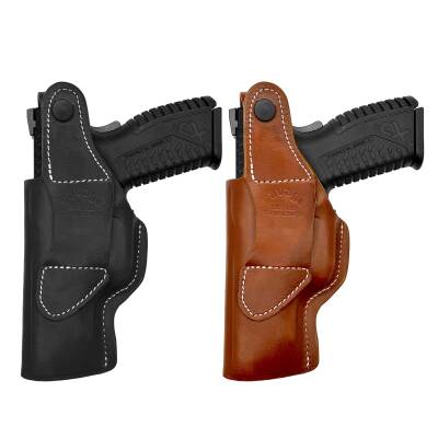 Savage Smith Wesson 357 38 Kalibre Revolver Tabanca Kılıfı - Maşalı Model - 2