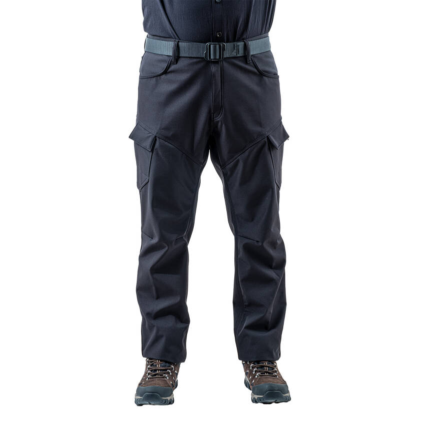 İçi Polarlı Softshell Pantolon - Su Rüzgar Geçirmez - Savage - Siyah - Tactical Pantolon - 1