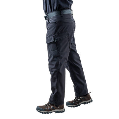 İçi Polarlı Softshell Pantolon - Su Rüzgar Geçirmez - Savage - Siyah - Tactical Pantolon - 4