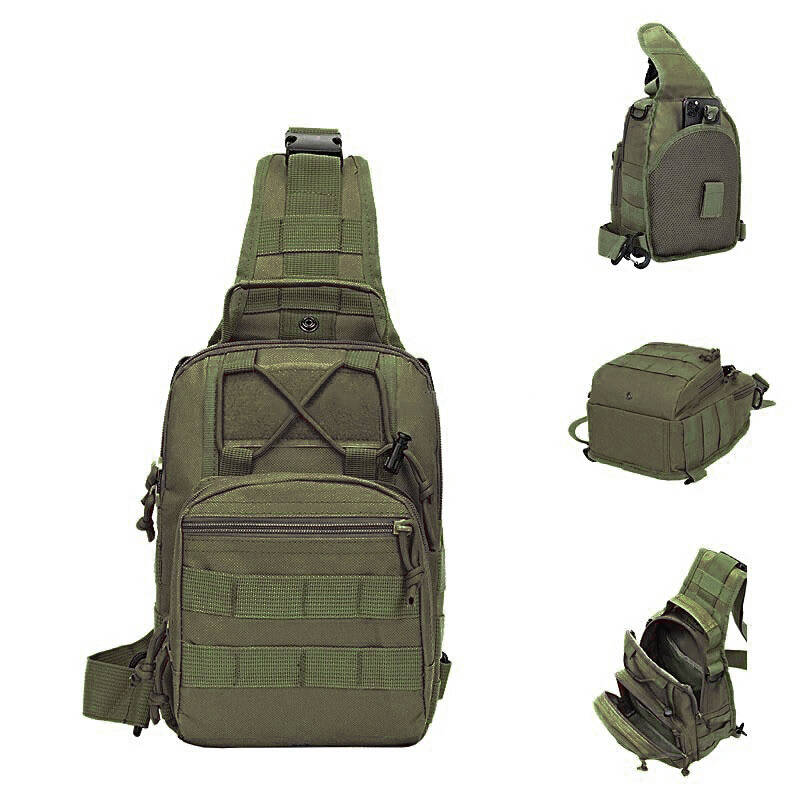 Savage Çapraz Göğüs Askılı Tactical Çanta Haki - 1