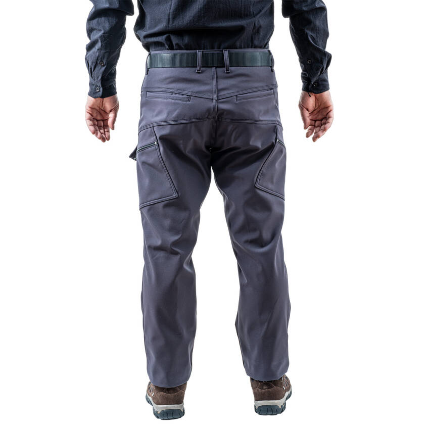 SAVAGE Termal Softshell Pantolon - Su Geçirmez Rüzgar Kesici Erkek Outdoor Pantolonu - 2