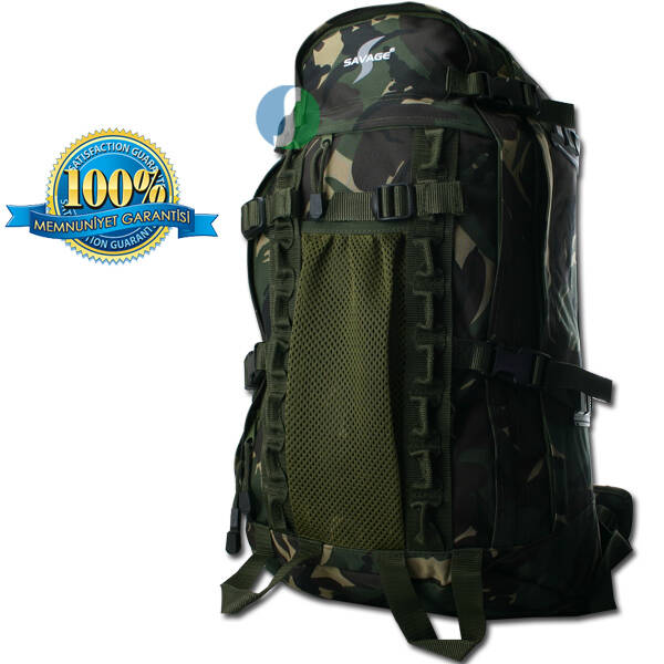 Savage Ventura 50LT Kamuflaj Sırt Çantası - Outdoor Maceralarınız İçin Mükemmel Çözüm - 1