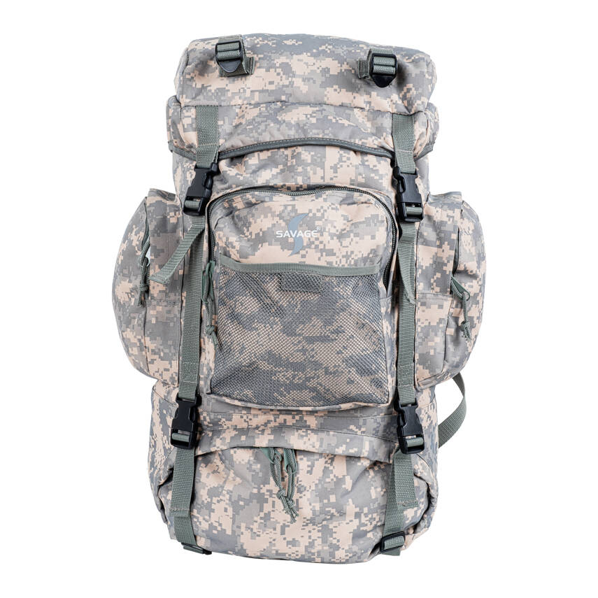 Savage Ventura 70 LT Gri Dijital Kamuflaj Outdoor Sırt Çantası - 2
