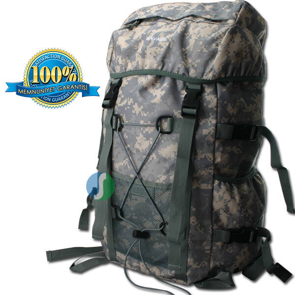 Savage Ventura 75 LT Gri Dijital Kamuflaj Sırt Çantası - 1