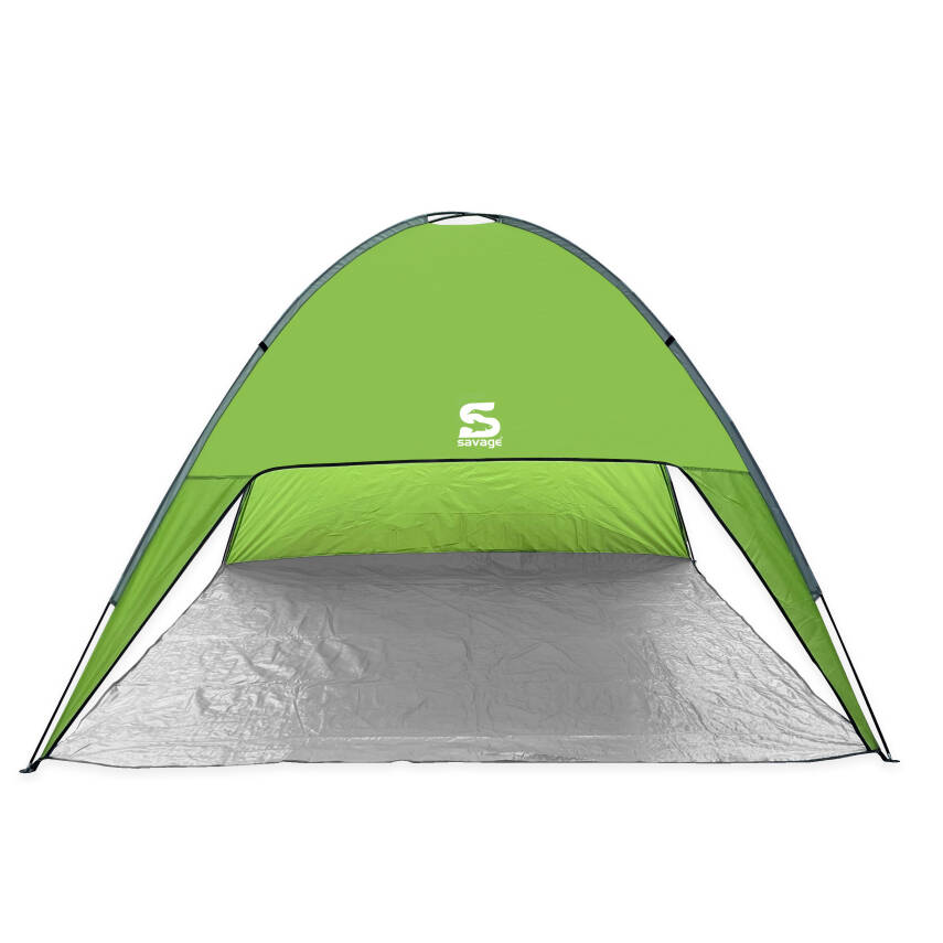 Savage YS-135 Yeşil Renk Portatif Gölgelikli Plaj Çadırı - Kamp ve Piknik Alanı - 2