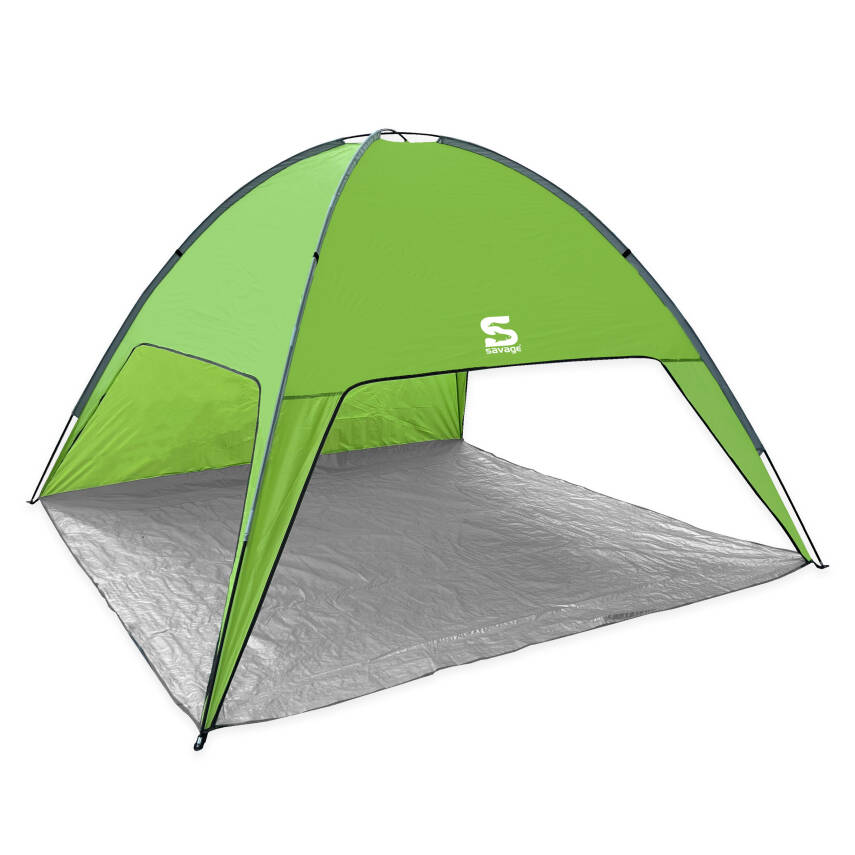 Savage YS-135 Yeşil Renk Portatif Gölgelikli Plaj Çadırı - Kamp ve Piknik Alanı - 3