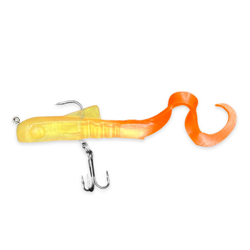 Savage Yumy 20cm Turuncu Silikon Sahte Balık Yemi - İğneli - 1