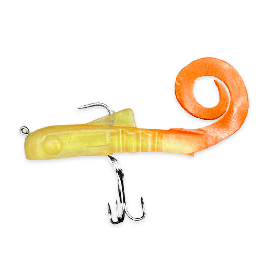 Savage Yumy 20cm Turuncu Silikon Sahte Balık Yemi - İğneli - 2