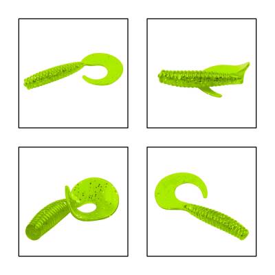 Savage Yumy Silikon Kurt - 60mm - Fluo Yeşil: Balık Avında Yeni Bir Çağ - 2