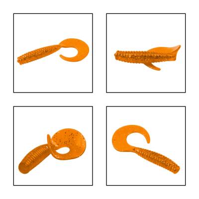 Savage Yumy Silikon Kurt Yem - 35mm - Turuncu - 2