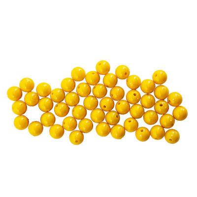 Savex 14mm Sarı Sazan Topu - Yüksek Görünürlük Yüzen Boncuk Yem (1kg) - 3