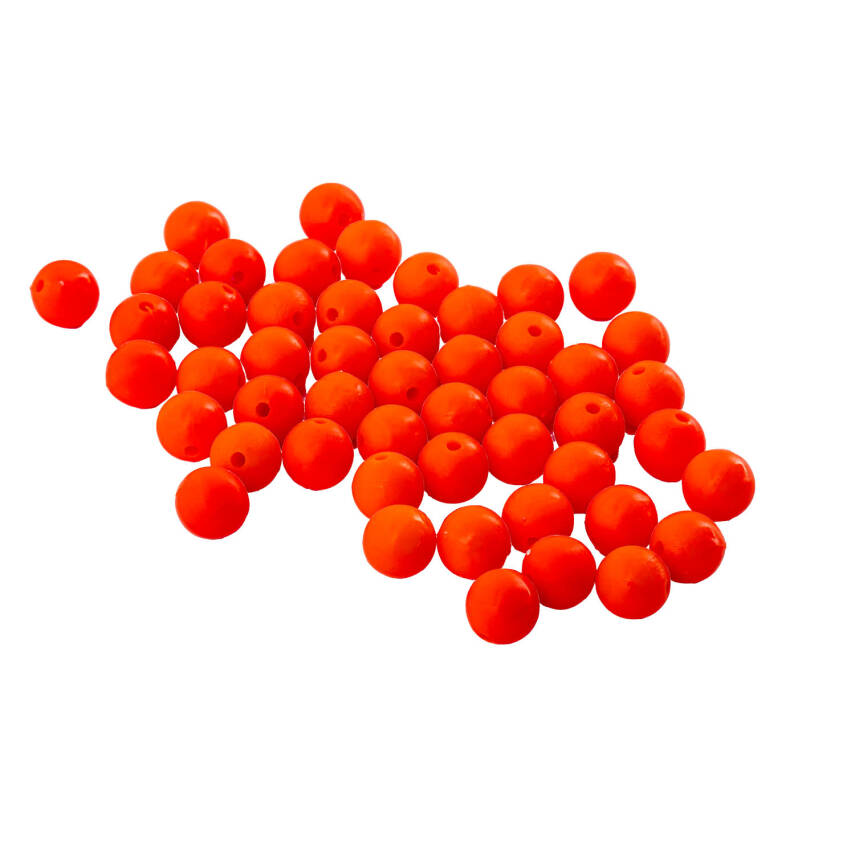 Yüzen Sazan Boncuğu - 14 MM - Turuncu (1 KG) - 2