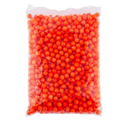 Yüzen Sazan Boncuğu - 14 MM - Turuncu (1 KG) - 4