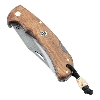 Savex 3279 Ahşap Saplı Katlanır Cep Çakısı - İpli Tasarım - 4