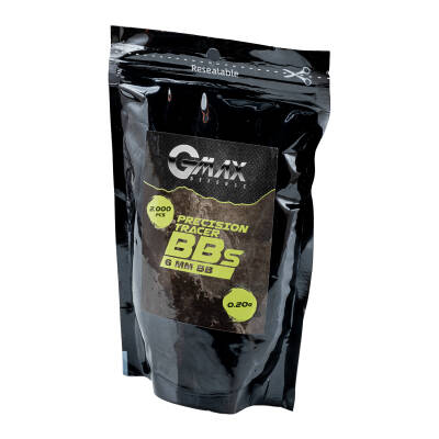 Savex 6mm 0.20gr Fosforlu İzli Airsoft BB Bilye - 2000 Adet