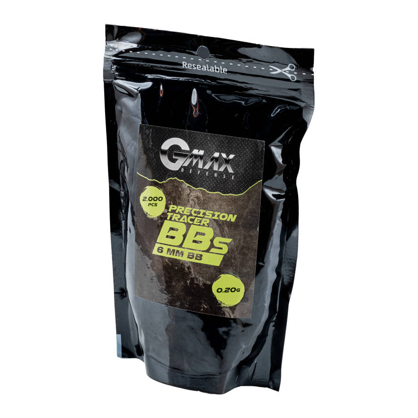 Savex 6mm 0.20gr Fosforlu İzli Airsoft BB Bilye - 2000 Adet - 1