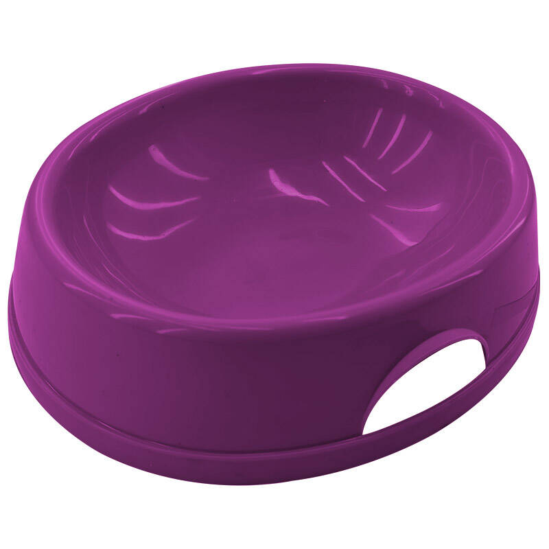 Savex 8565 Mor Tekli Kedi Köpek Mama Kabı - Hijyenik ve Şık Tasarım - 1