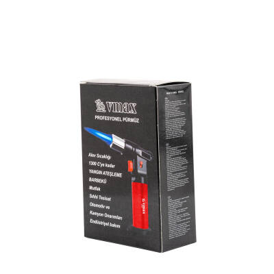 Savex A10 Metal Başlıklı Pürmüz Çakmak - Doldurulabilir Torch Alev - 5