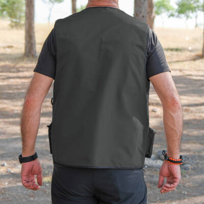 Action Dört Mevsim Çok Cepli Outdoor Spor Yelek Haki - 3