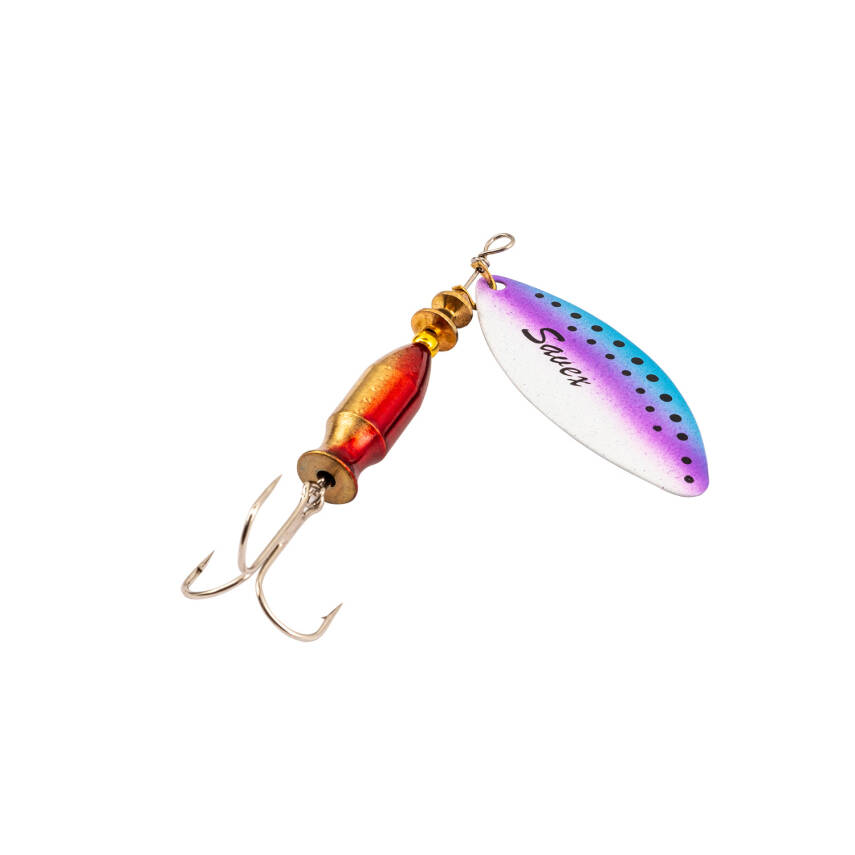 Savex Alp Rainbo Mavi Uzun Döner Balık Kaşığı - 12gr - No:1 Turna Levrek Kaşığı - 1