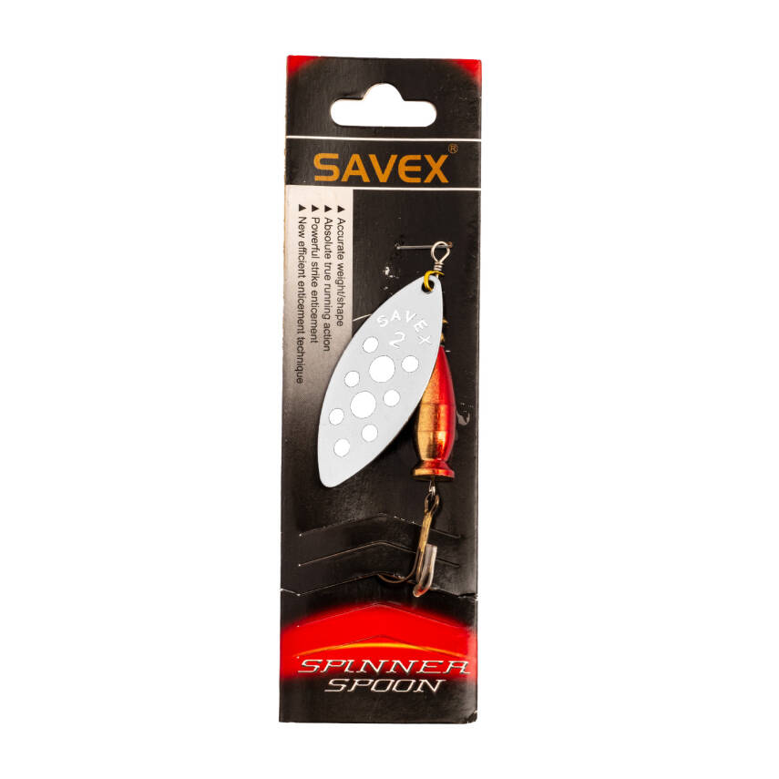 Savex Alp Uzun Döner Balıkçı Kaşığı - Turna Levrek Alabalık Avı Yemi - 2