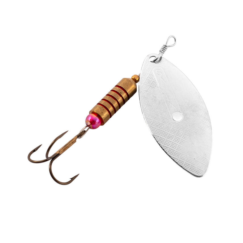 Turna Levrek Alabalık Döner Olta Kaşık - Alp Long - Gümüş - No:3 - 1