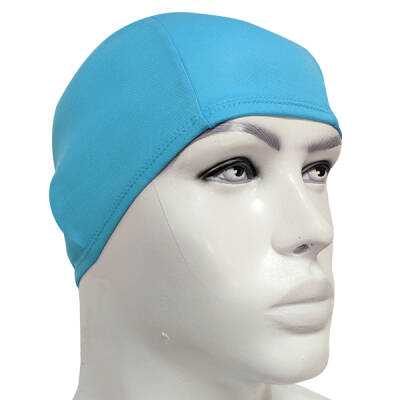 Savex Aqua Esnek Turkuaz Likralı Bone - Su Geçirmez Yüzme Bonesi