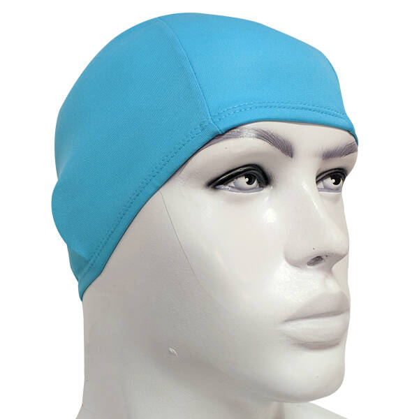 Savex Aqua Esnek Turkuaz Likralı Bone - Su Geçirmez Yüzme Bonesi - 1