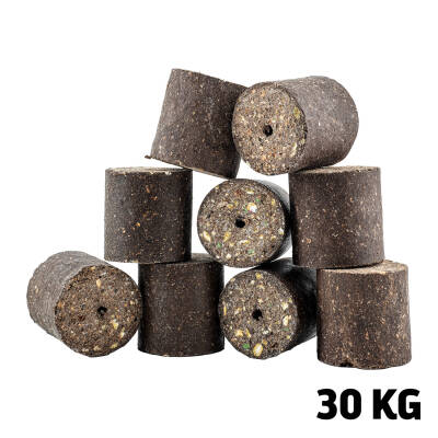 Savex Ayçiçekli Delikli Sazan Küspesi - Balık Yemi (30kg)