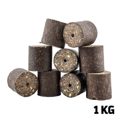 Savex Ayçiçekli Sazan Küspesi - Balık Yemi Silindir Delikli 1 Kg - 1