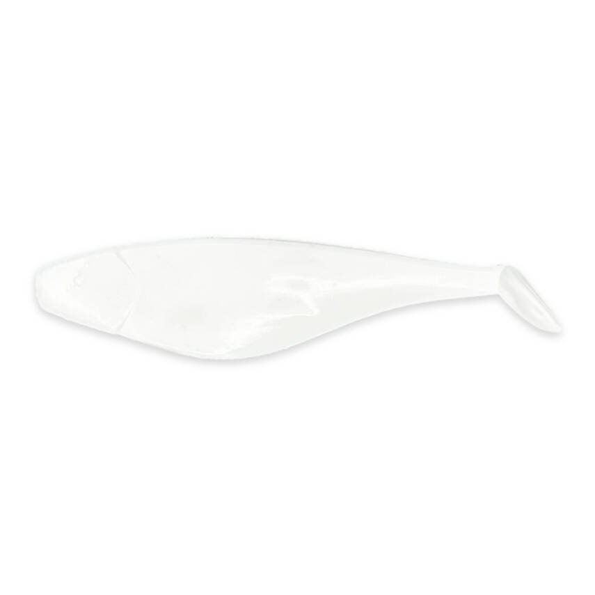 Savex Bongo Süt Beyazı Silikon Sahte Balık Yemi - 10cm - 1