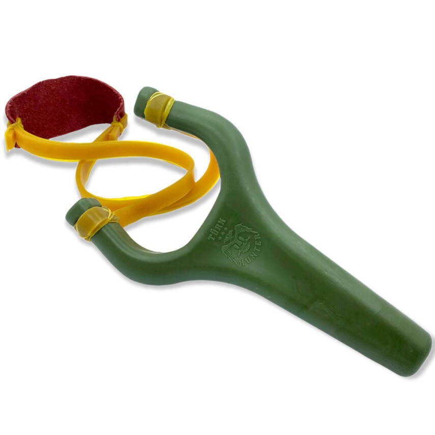 Savex Büyük Boy Plastik Fırlatma Sapanı - Yüksek Mukavemetli Model - 1