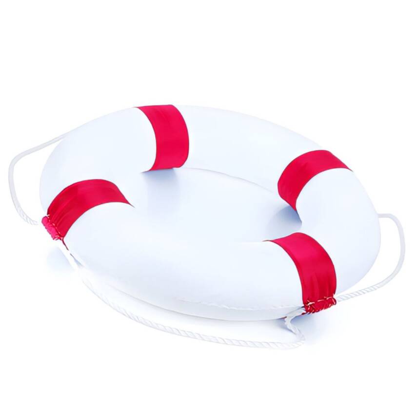 Savex Can Simidi Büyük Beyaz - Kırmızı Şeritli (TRS.001) - 3