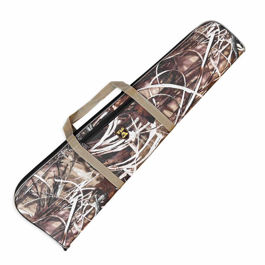 Savex Çifte Tüfek Kılıfı - 87cm Saz Desenli Av Tüfeği Taşıma Çantası - 1