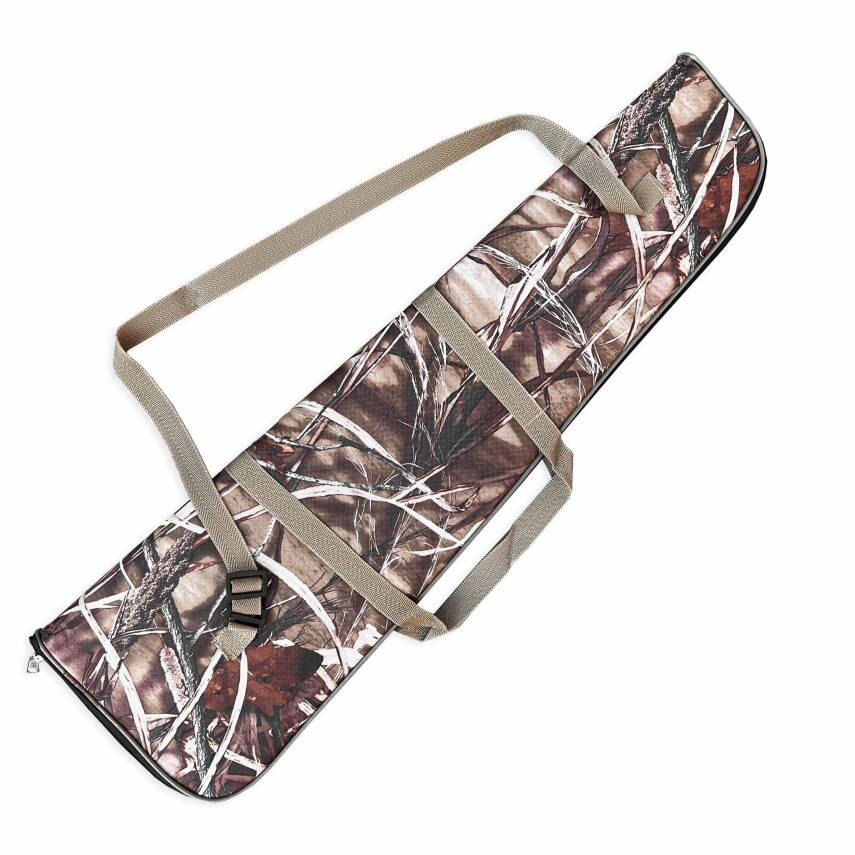 Savex Çifte Tüfek Kılıfı - 87cm Saz Desenli Av Tüfeği Taşıma Çantası - 2