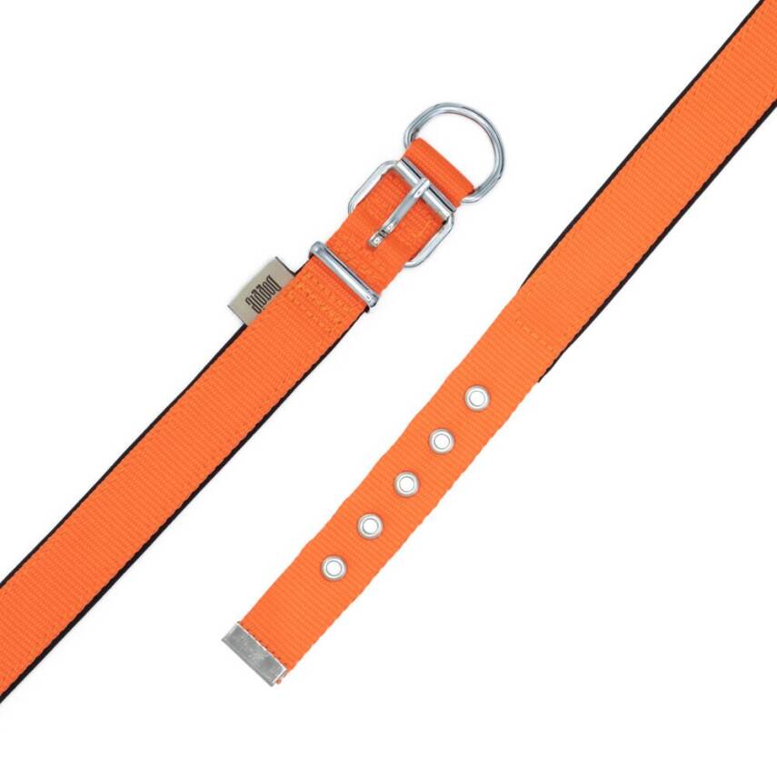 Savex Doggie Comfort Turuncu Köpek Gezdirme Tasması - L Beden Dokuma Konforlu Model - 3