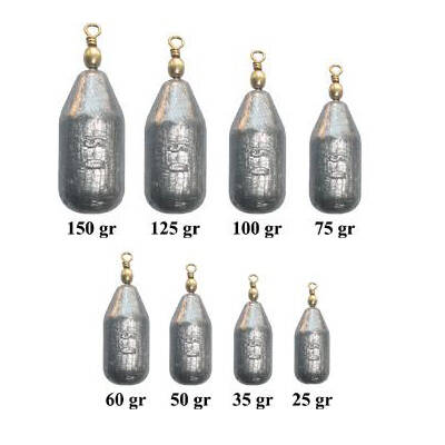 Fırdöndülü 75 gr Kurşun - Hassas Balık Avı İçin İdeal Ağırlık
