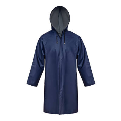 Savex Ekonomik Lacivert Pardesü Yağmurluk - Su Geçirmez ve Konforlu
