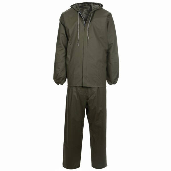Savex Fermuarlı Takım Balıkçı Yağmurluk Haki (BRS.003) - 1