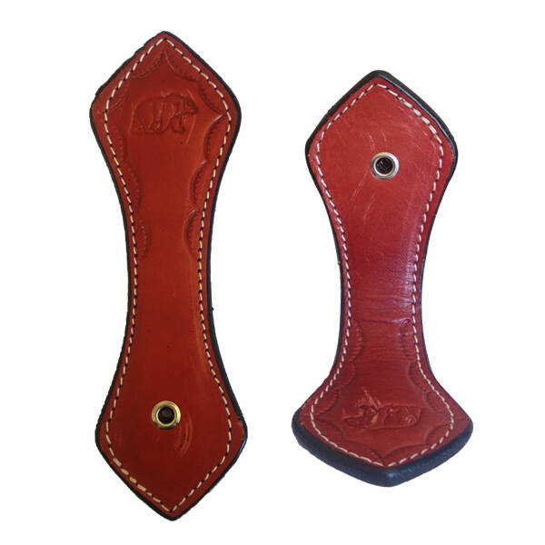 Savex Hakiki Deri Tüfek Taşıma Askısı Seti - Duvar Tipi Tüfek Sabitleme Aparatı - 1