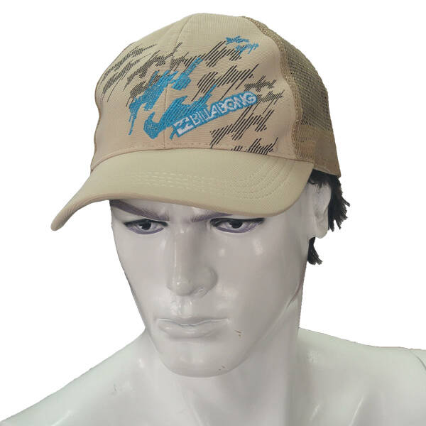 HS-9329 Fileli Şapka Krem - Terletmeyen, Ayarlanabilir, Fileli Şapka - 1