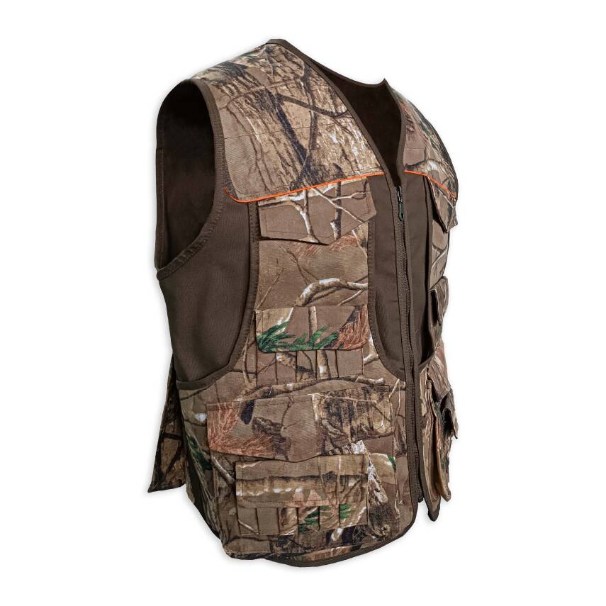 Savex Kahve Meşe Desen Avcı Yeleği (27168) - 1