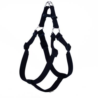 Savex Köpek Gezdirme Yeleği Ronin - Siyah Renk Konforlu Dokuma Göğüs Tasması