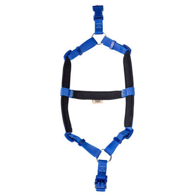 Savex Köpek Ronin Model Göğüs Gezdirme Tasması - Royal Mavi Renk - Konforlu - 2