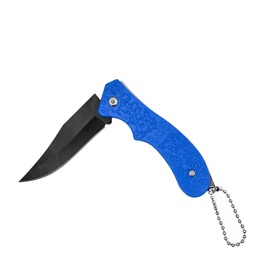 Savex Ejderha Desenli Cep Çakısı Mavi (3837) - 2