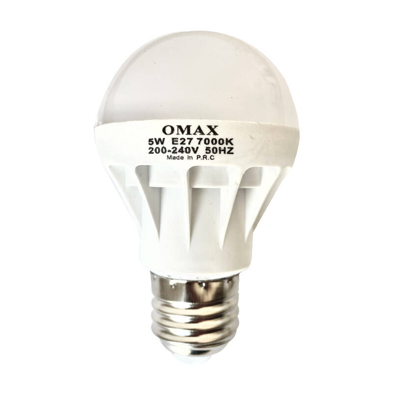Omax OMX-05 5W Led Ampul - Beyaz Işık, Uzun Ömürlü ve Enerji Tasarruflu - 1